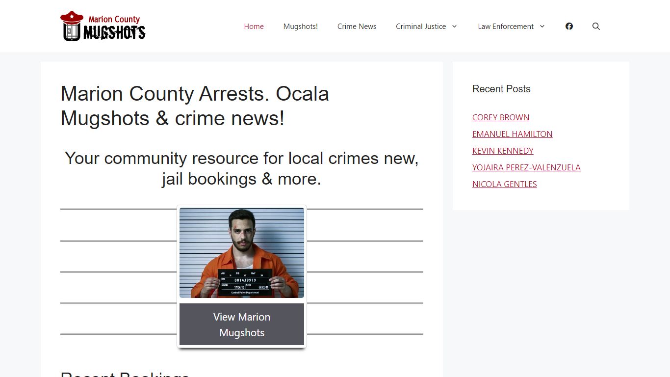 Marion Mugshots - Ocala, Fl Arrests